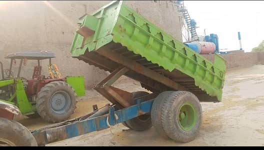 trolley trailer trala tractor ٹرالی