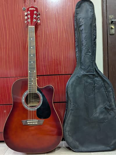Washburn WA90CE RDB Semi Acoustic Guitar for Sale