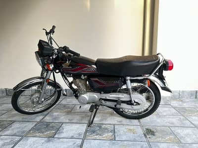 Honda CG 125 2024 Model – Like Brand New | First-Class Condition