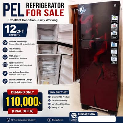 PEL Inverter Fridge for Sale | Like New | Home Used