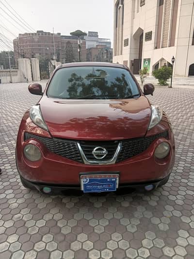 Nissan Juke 2010/2013 wel Mainteen car Auction sheet