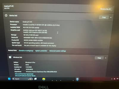 Dell G3 Gaming Laptop