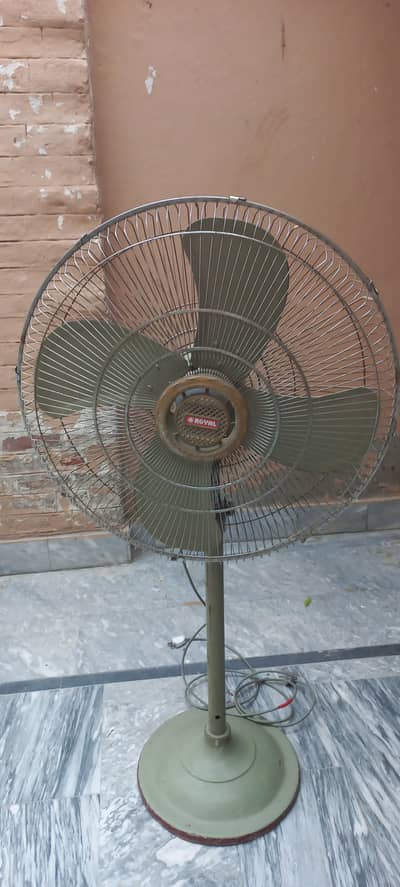 Royal 24" Pedestal Fan – Copper Motor – Heavy Duty