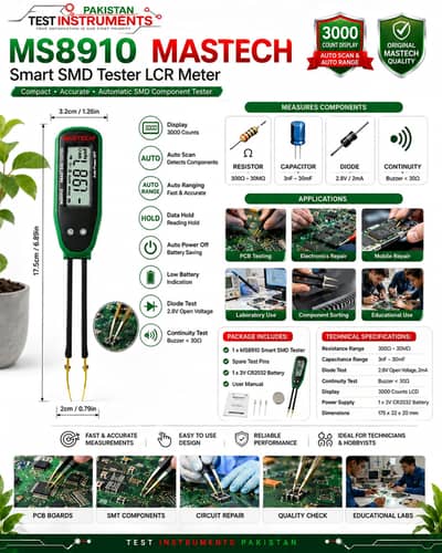 MS8910 MASTECH SMD TESTER
