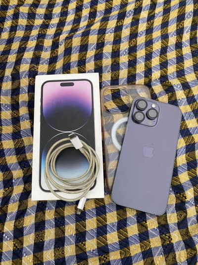 14 Pro Max PTA 256GB Exchage possible with 17PM