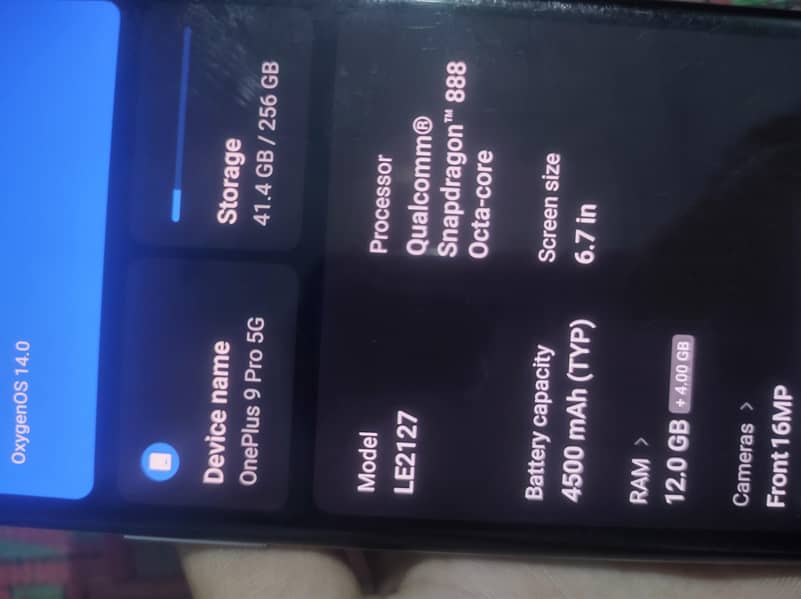 One Plus 9 Pro 2