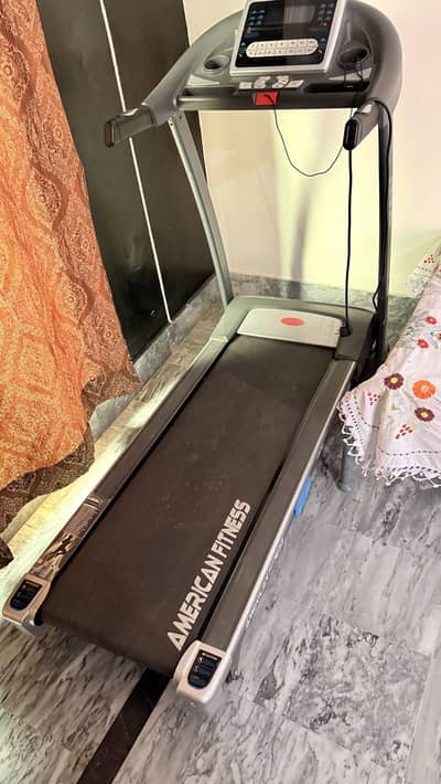 American fitness treadmill slightly used Rs:115000