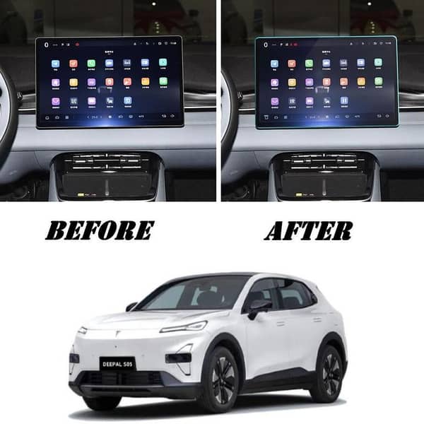 Deepal SO5 Transparent Car LCD Screen And Speedometer Glass Protector In Premium Quality