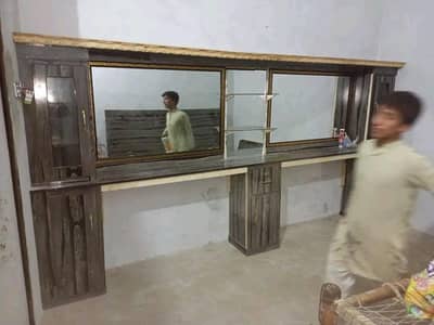 barber shop decorations front show