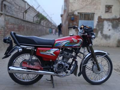CG125__REDCOLOUR 2023 MODEL
