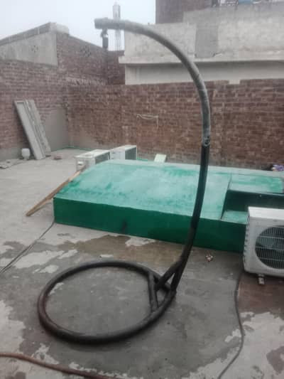 outdoor swing stand