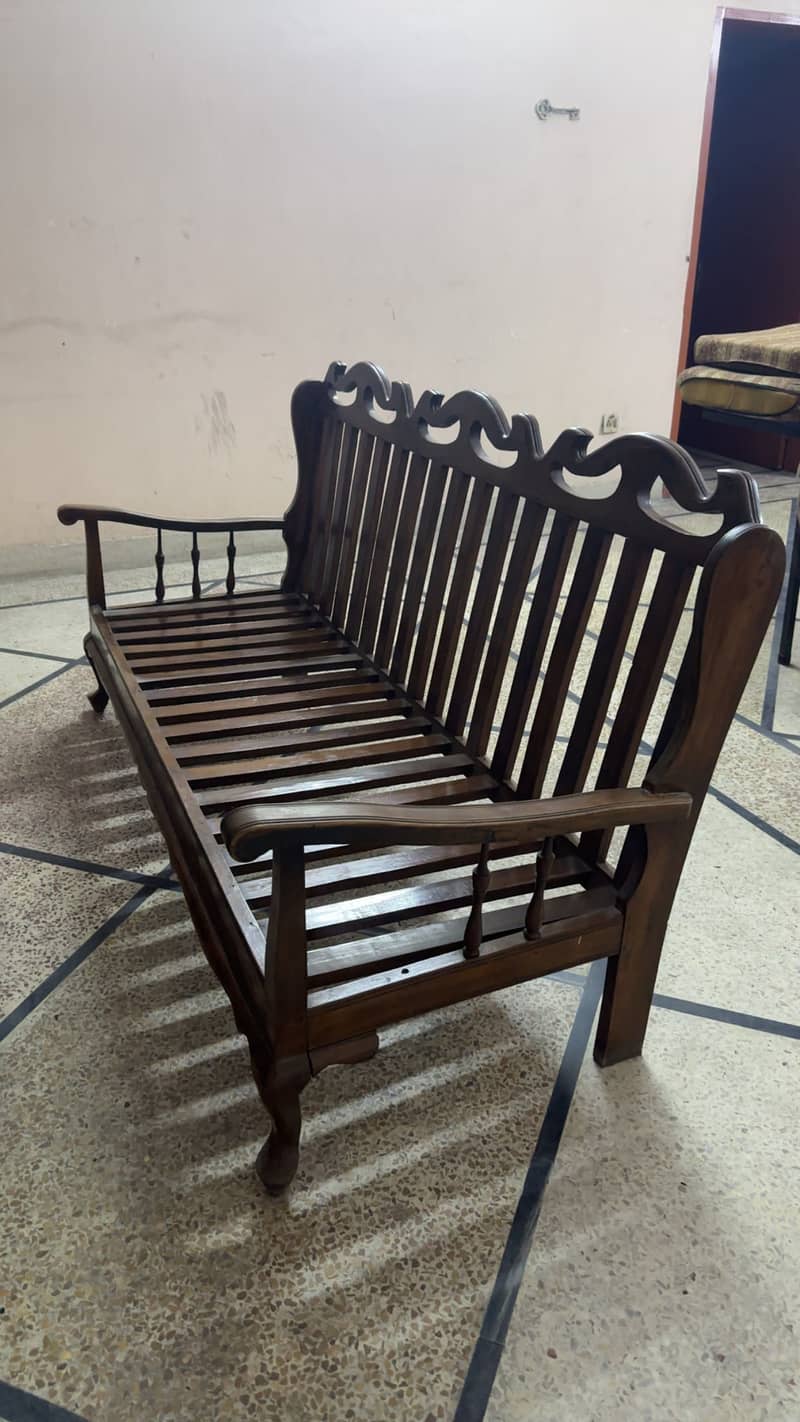 Sheasham solid wood sofa 2