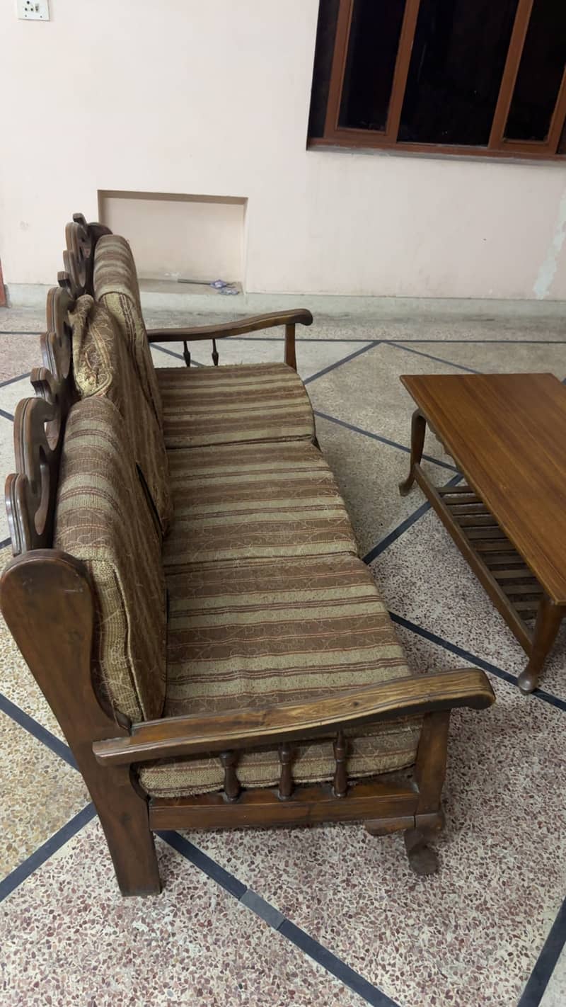 Sheasham solid wood sofa 4