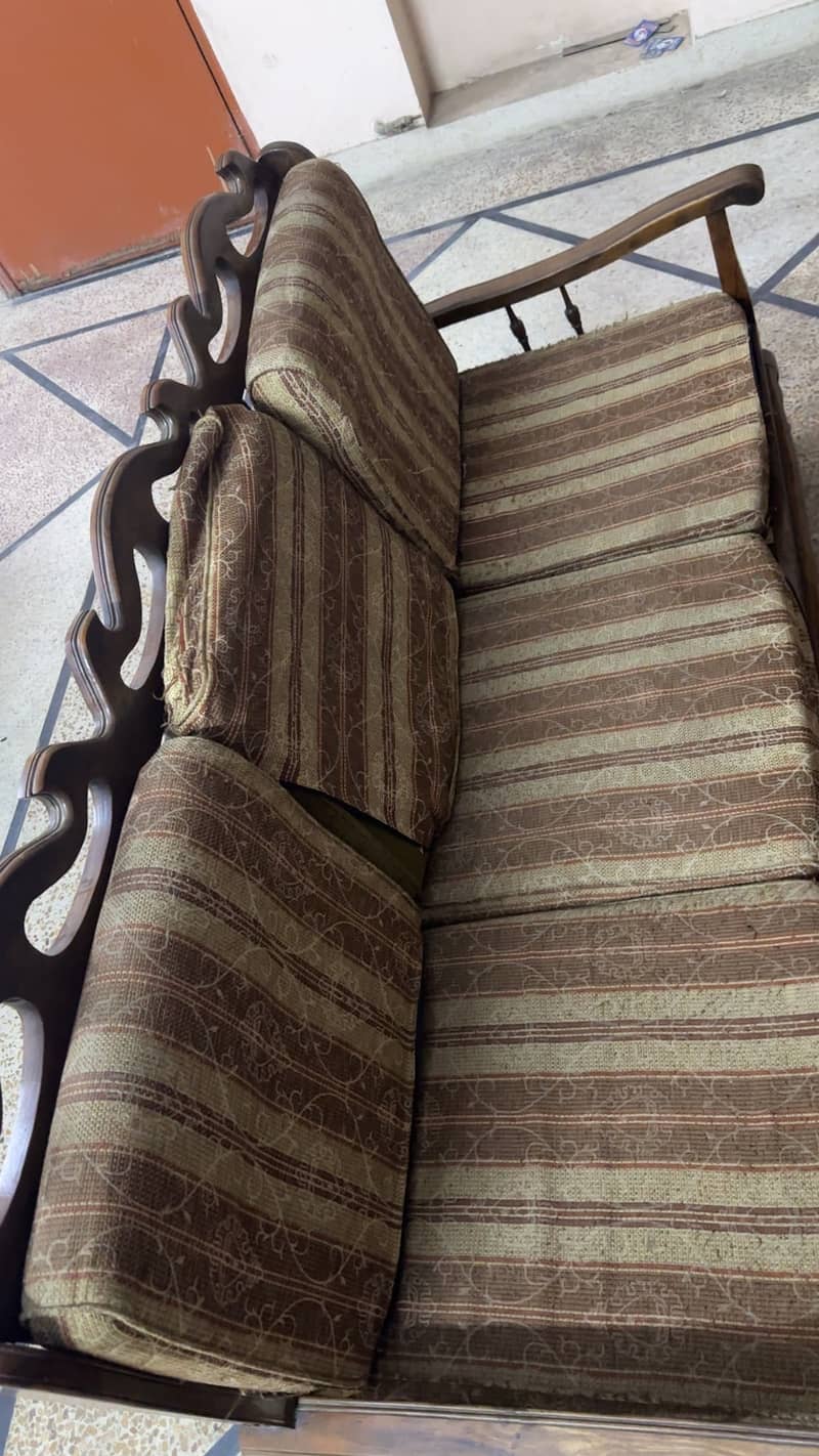 Sheasham solid wood sofa 5