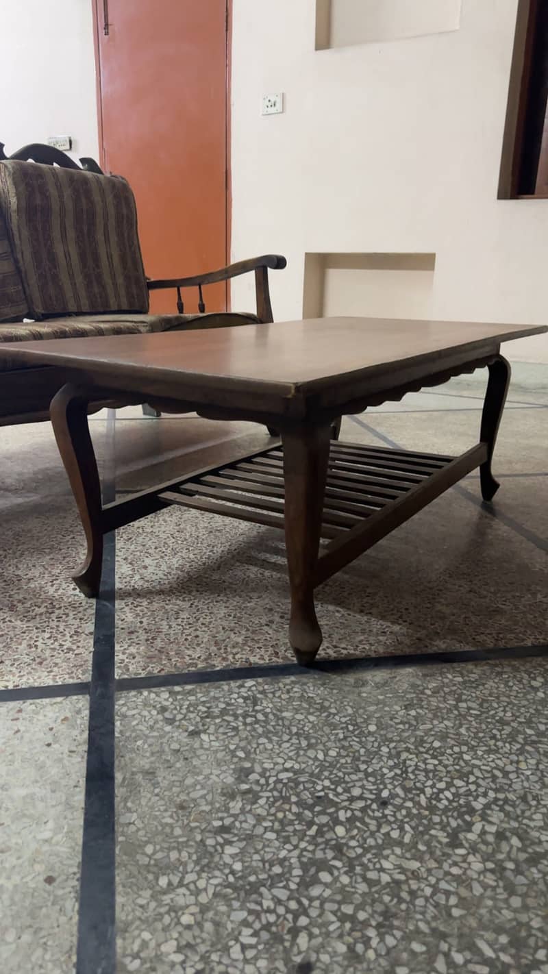 Sheasham solid wood sofa 7