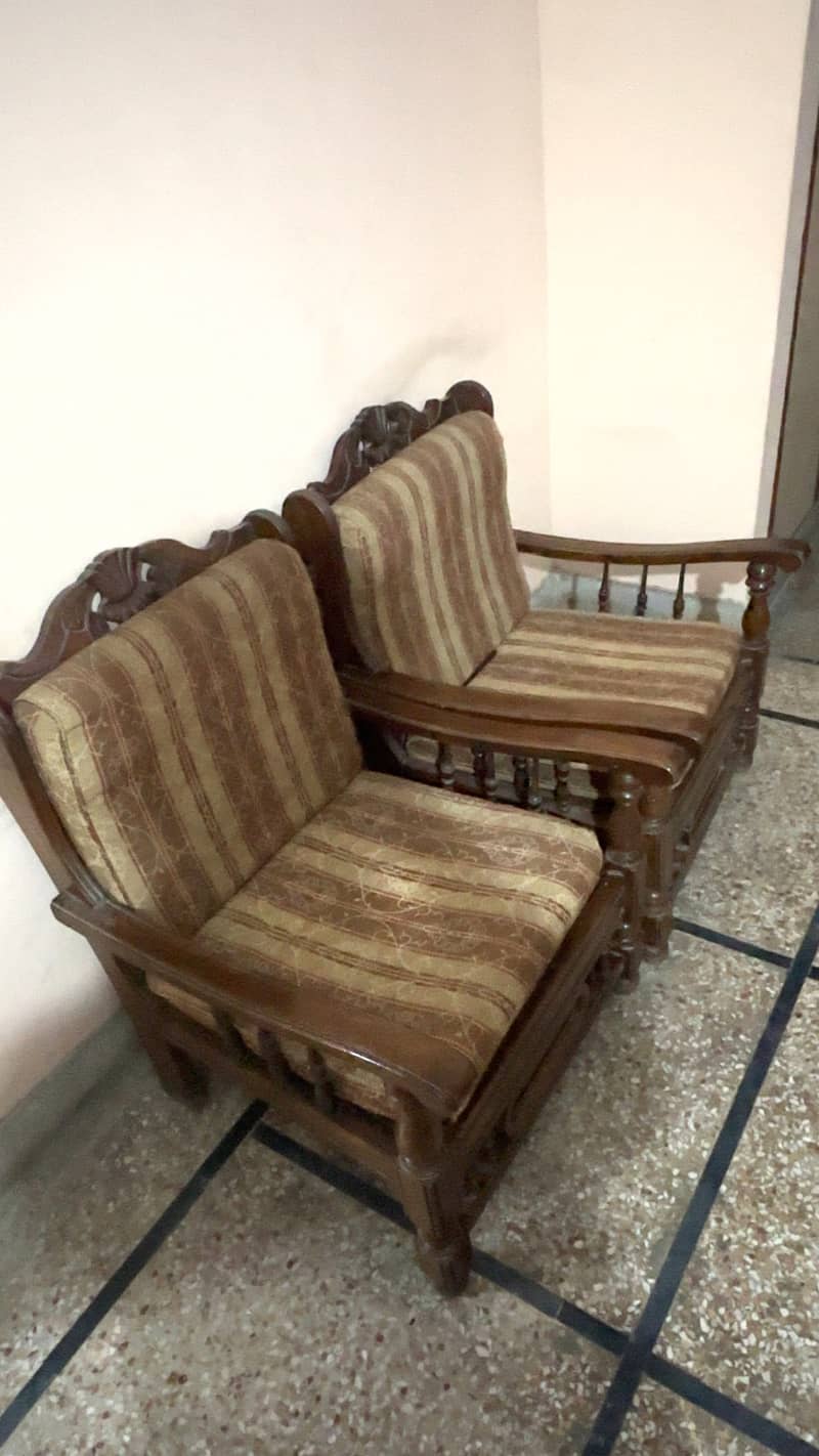 Sheasham solid wood sofa 12