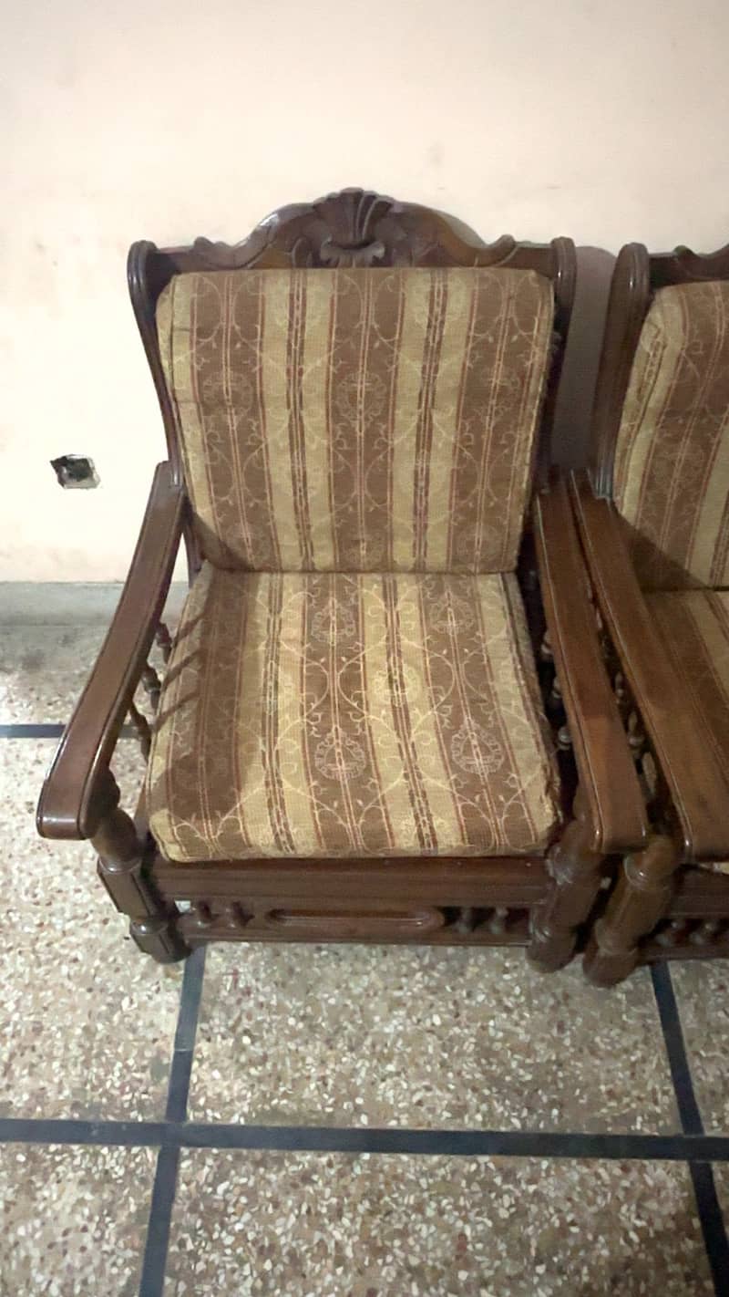 Sheasham solid wood sofa 13