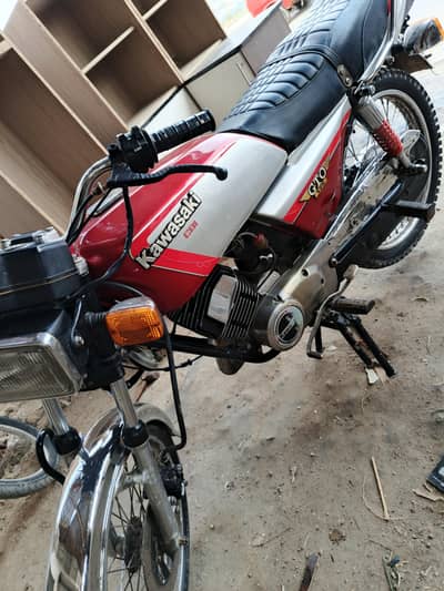Kawasaki gto 125 Karachi number