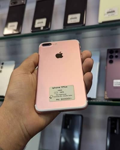 Apple iPhone 7 Plus 128 GB PTA approved 0325. …. 7592. . . 167