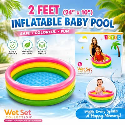 Intex Rainbow Baby Pool 2ft