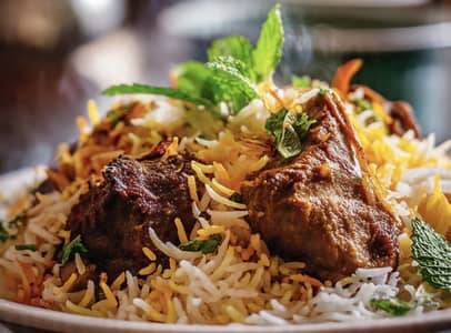 Home made biryani