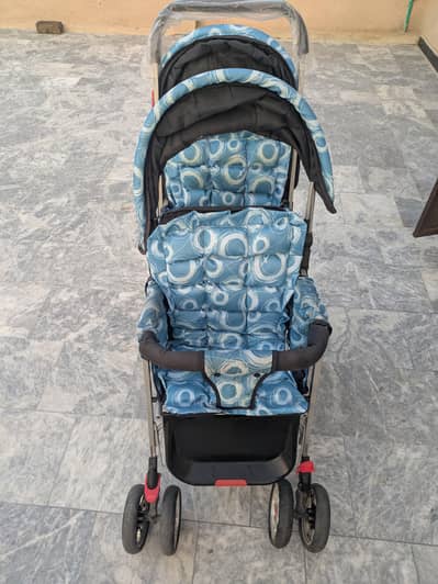 Pram two seater for kids