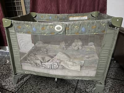Imported baby cot and soft bedding foldable