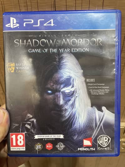 Shadow of mordor ps4