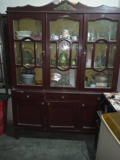 Wooden Showcase for sale
