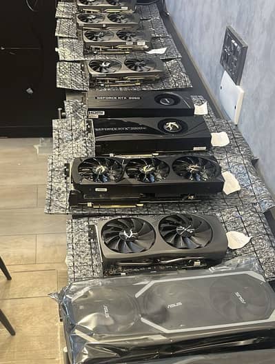 Used and new graphic cards