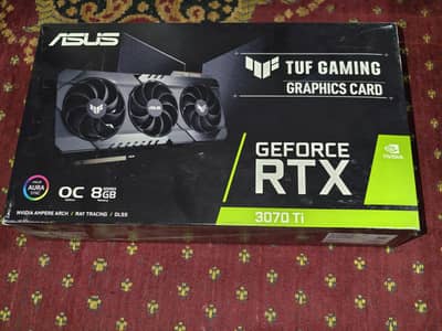 Asus Tuff Gaming Rtx 3070ti OC Edition 8GB Triple Fans Card
