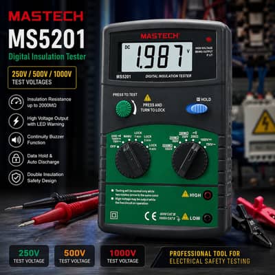 MS5201 MASTECH Digital Insulation Tester