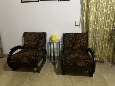 5 seater sofa with table