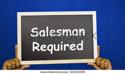 Salesman Required