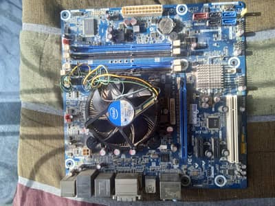 Intel Core i5-3470 + Intel DH67BLl motherboard + stock cpu