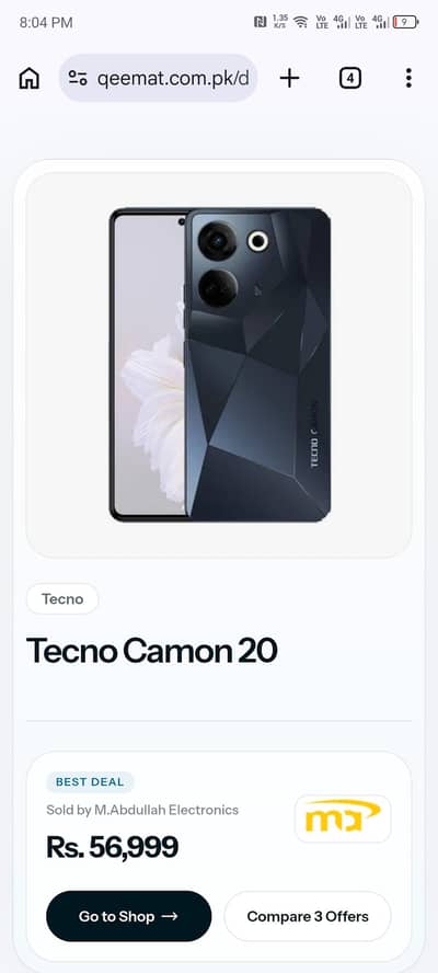 Tecno CAMON 20 Pro