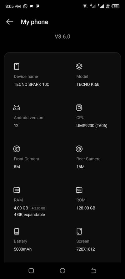 Tecno Spark 10C