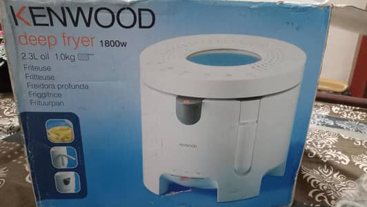 kenwood deep fryer 1800w (bought from saudia)