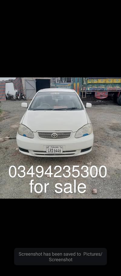 Toyota Corolla XLI 2002