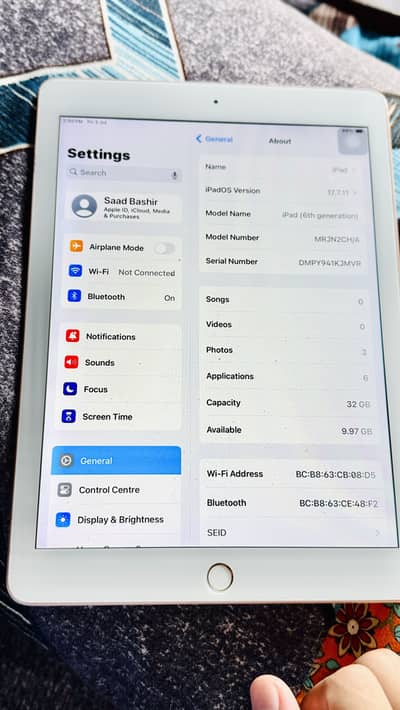 iPad 6th generation