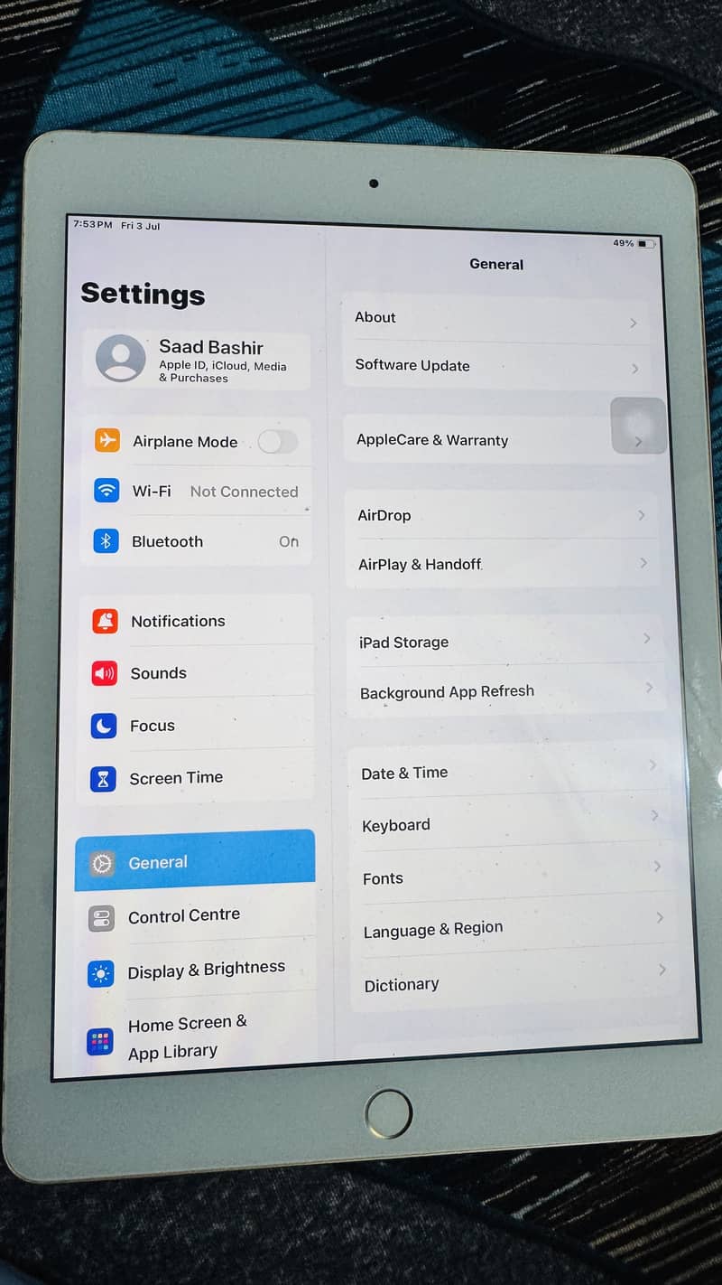 iPad 6th generation 5