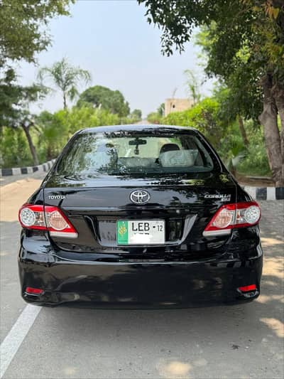Toyota Corolla XLI 2012