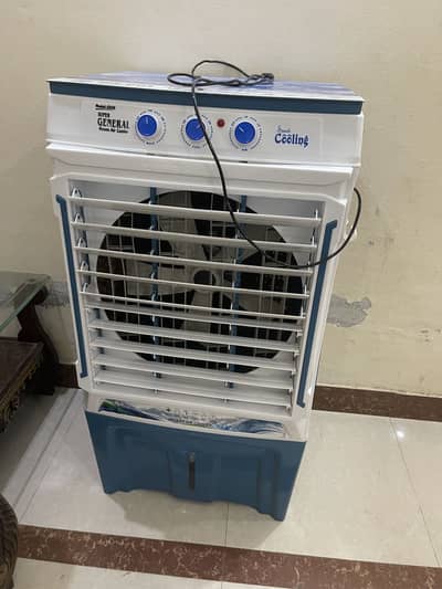 Super general cooler ten years motor warrenty new peice only 1 day use