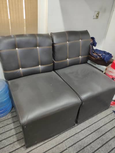 A pair of Office Sofa