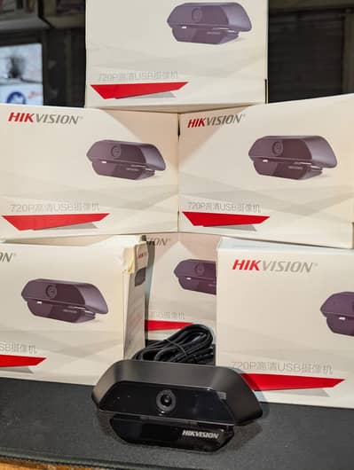 Hikvision 720P HD USB 2.0 Web Camera – Plug & Play