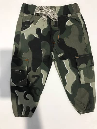 6 pocket Camouflage trouser