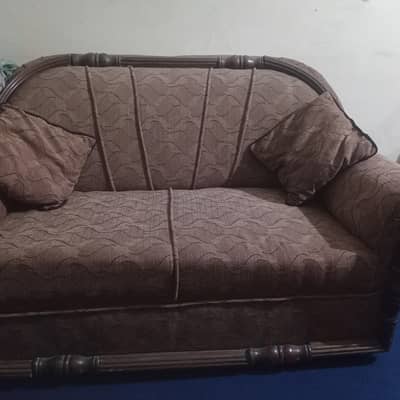 sofa with cushions 