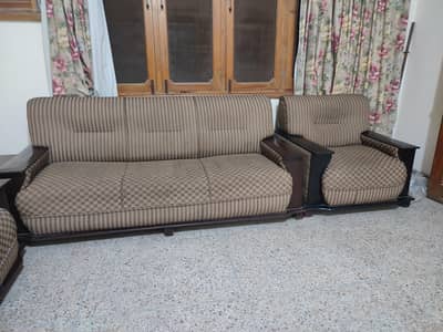 7 seater sofa set and 6 seater dining set