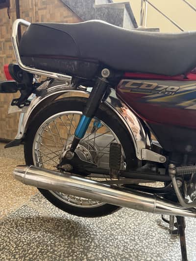Honda CD 70 Genuine Bike All Original  in Burewala City Punjab Regis