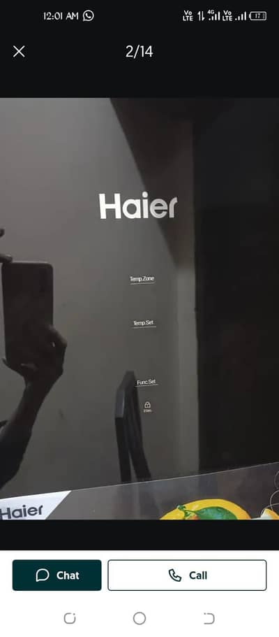 Haier compny packed inverter touch setting system refrigerator